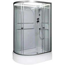 Душевая кабина Deto L 520 R N 120х80 с LED подсветкой